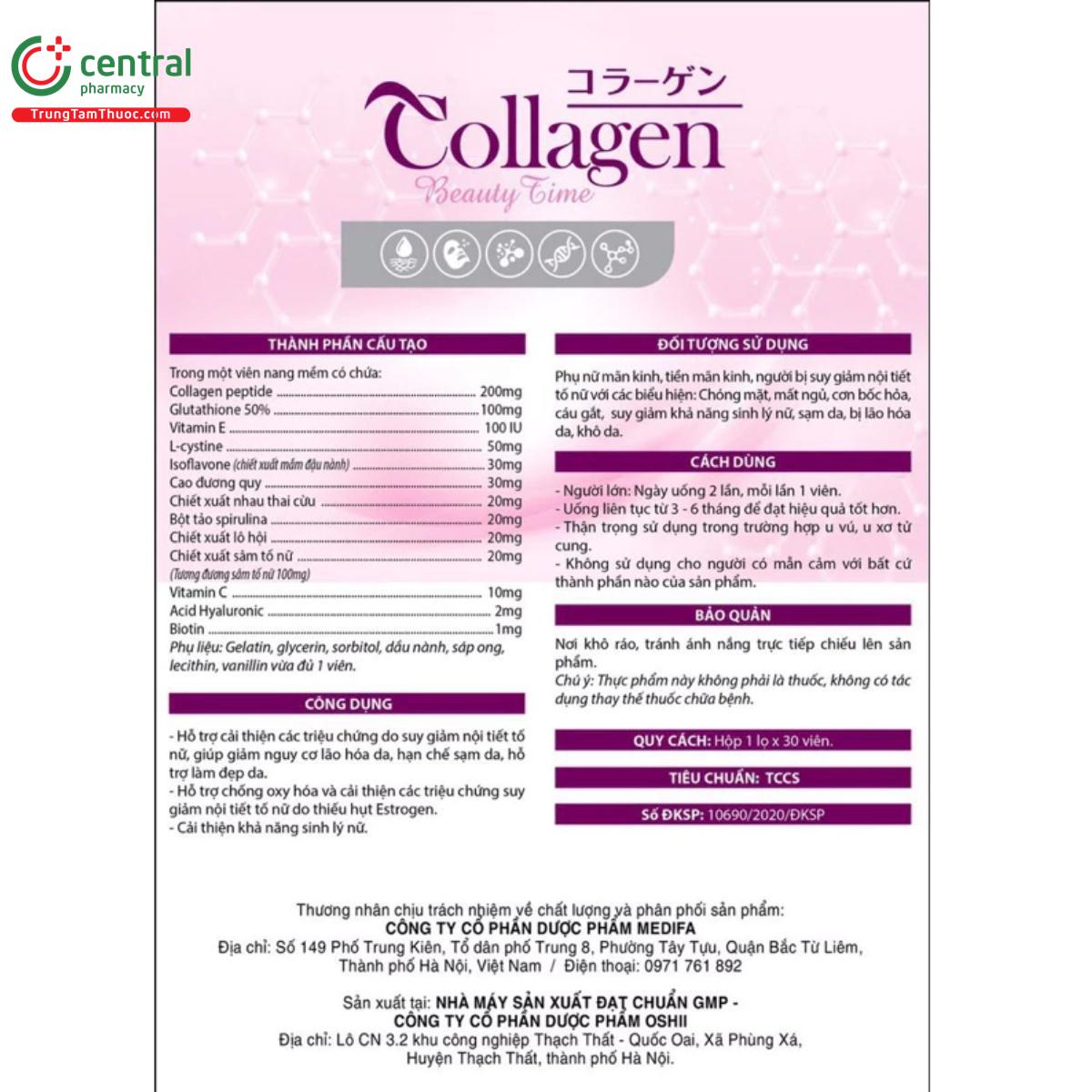 collagen beauty time 11 H2785 collagen beauty time 11 H2785