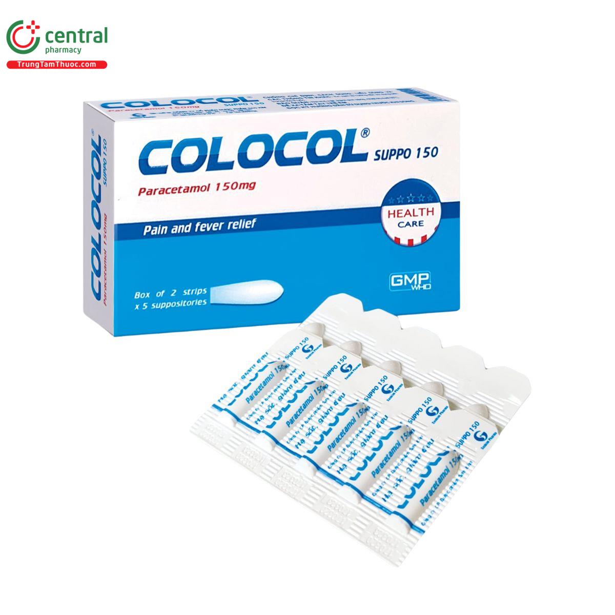 colocol suppo 150mg 1 I3866