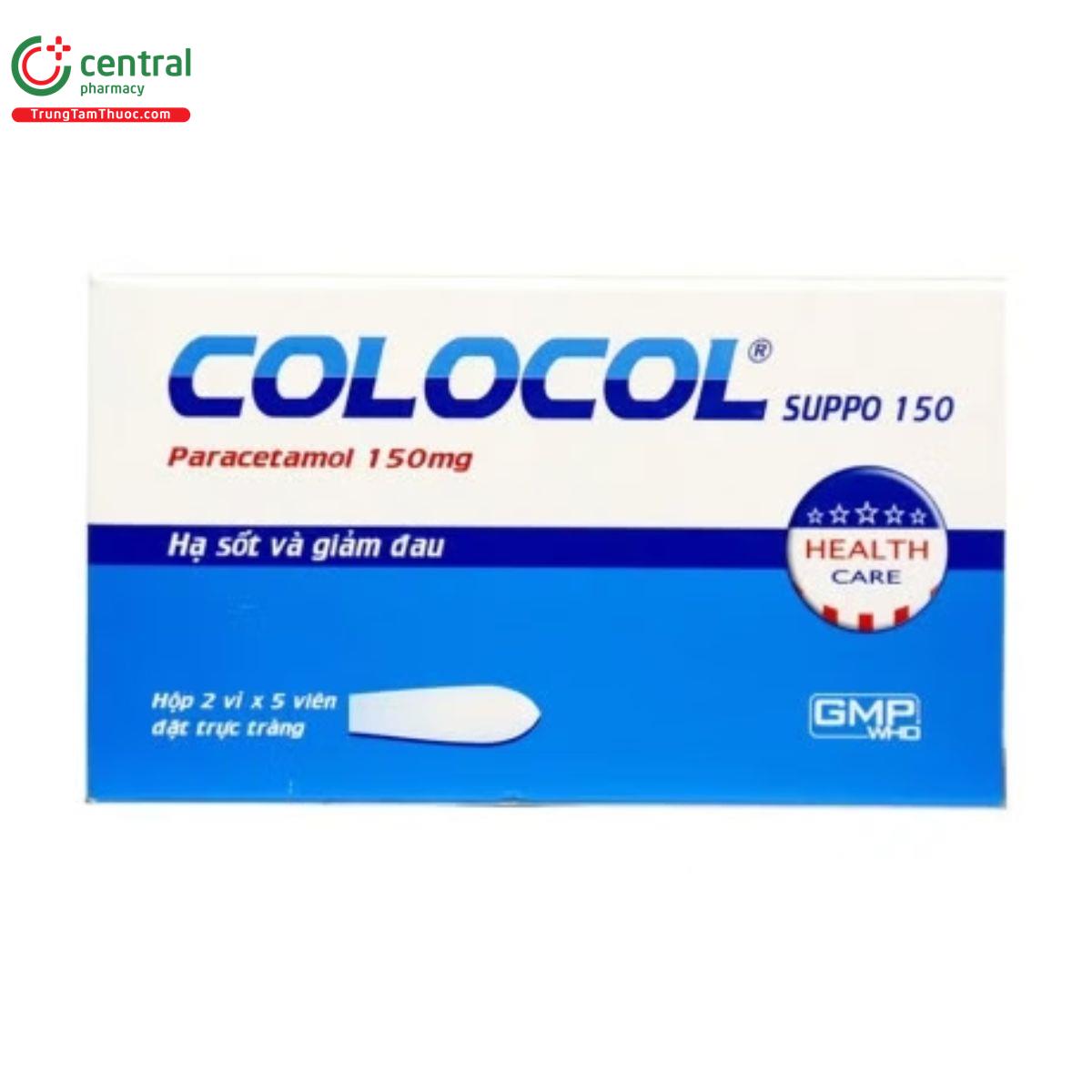 colocol suppo 150mg 4 G2876