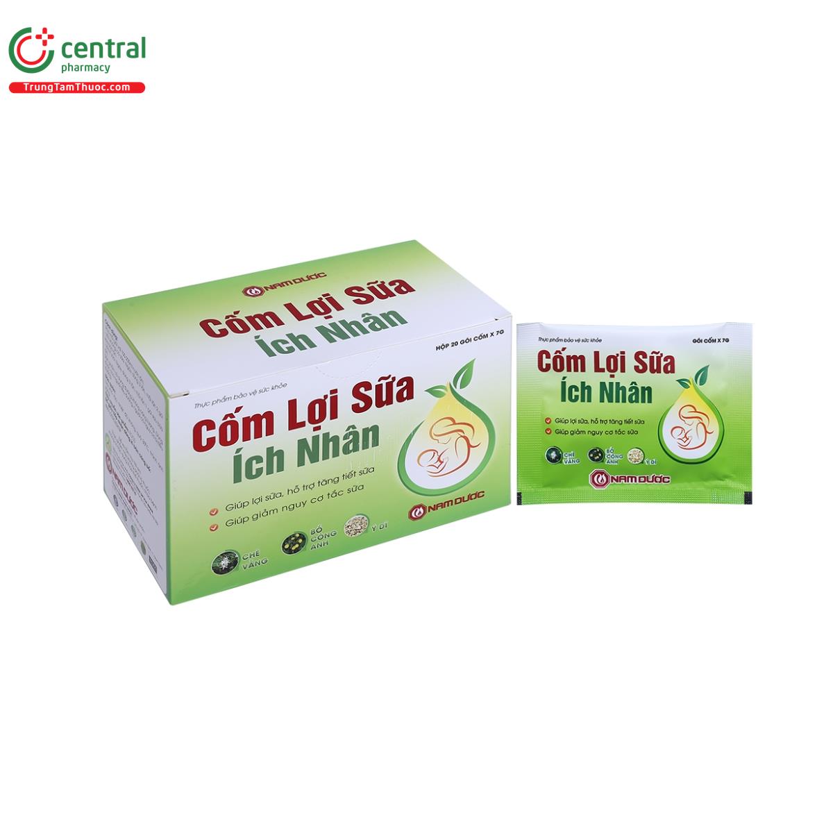 Cốm lợi sữa Ích Nhân