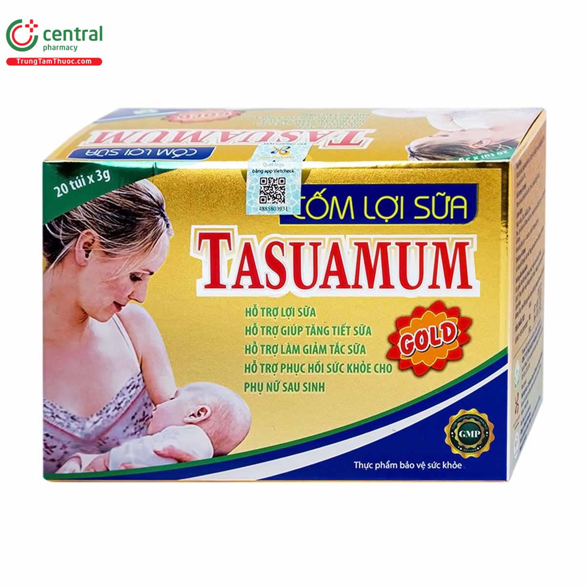 Cốm lợi sữa Tasuamum Gold