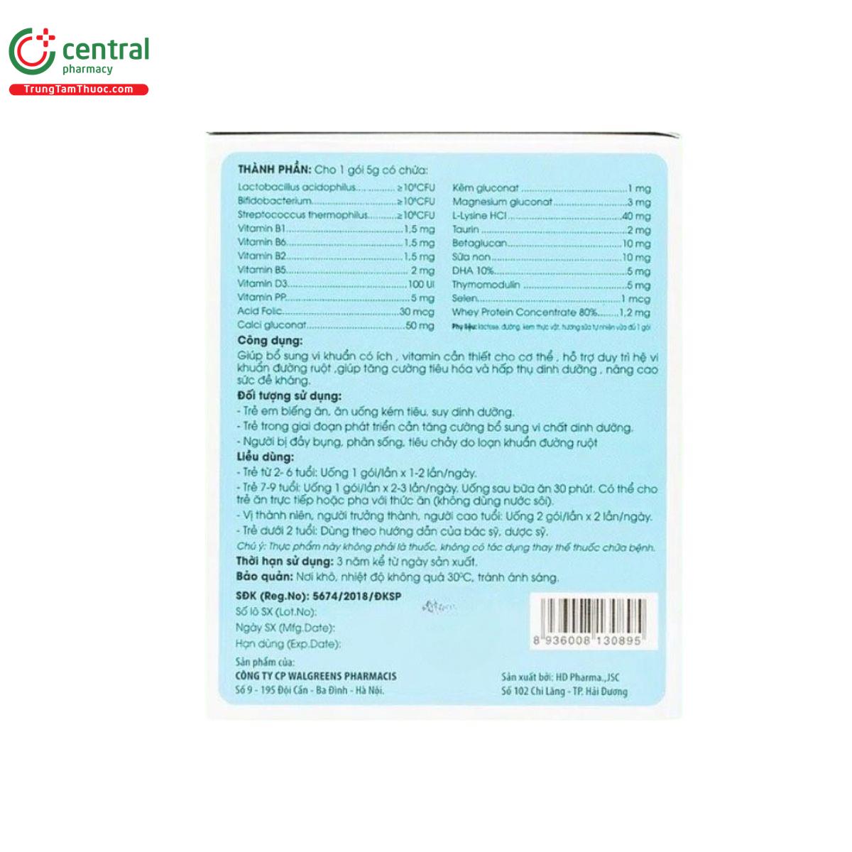 com vi sinh strep biomin gold 5 E1077