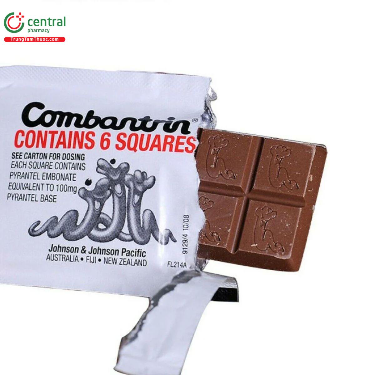 combantrin chocolate squares 1 N5128