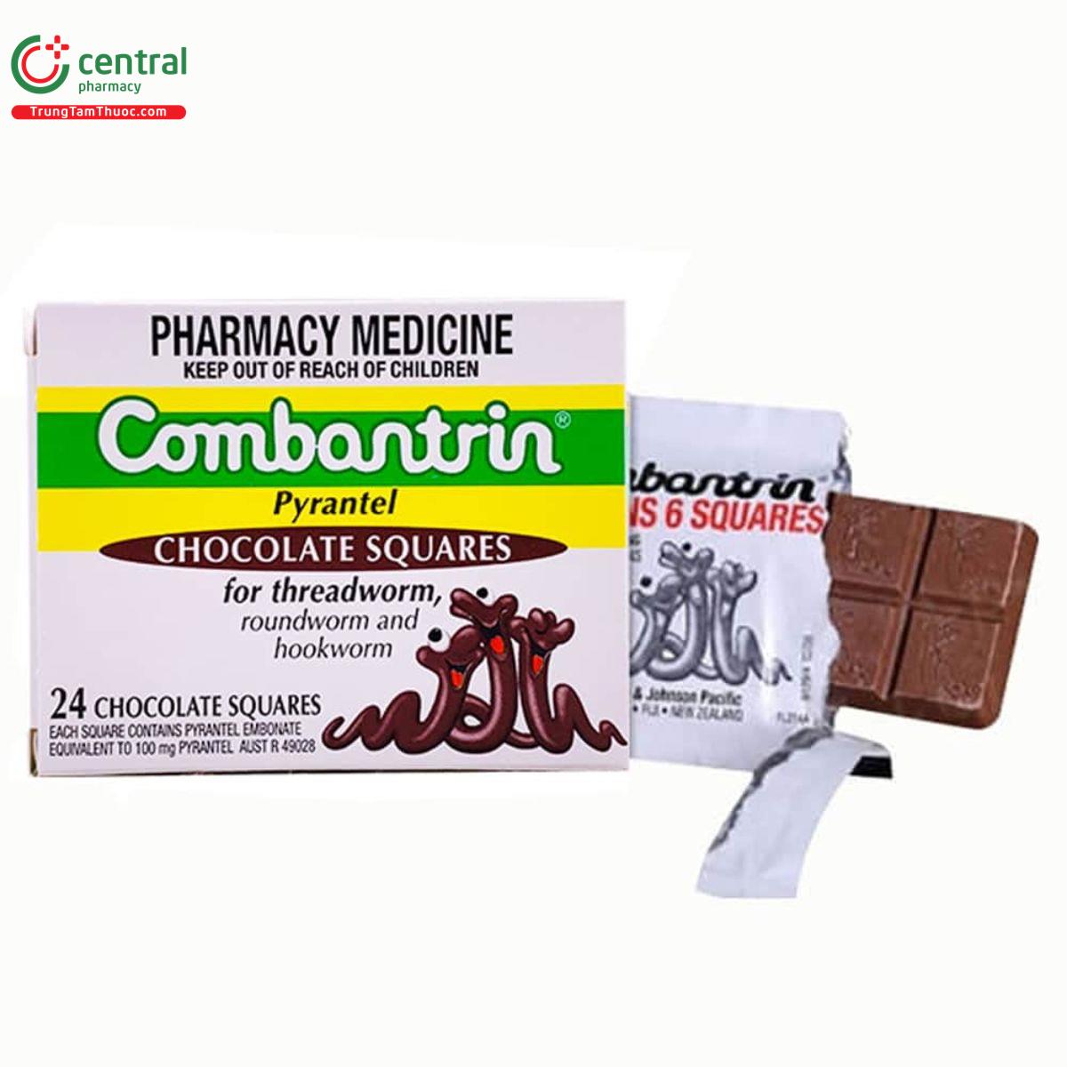 combantrin chocolate squares 3 C1710