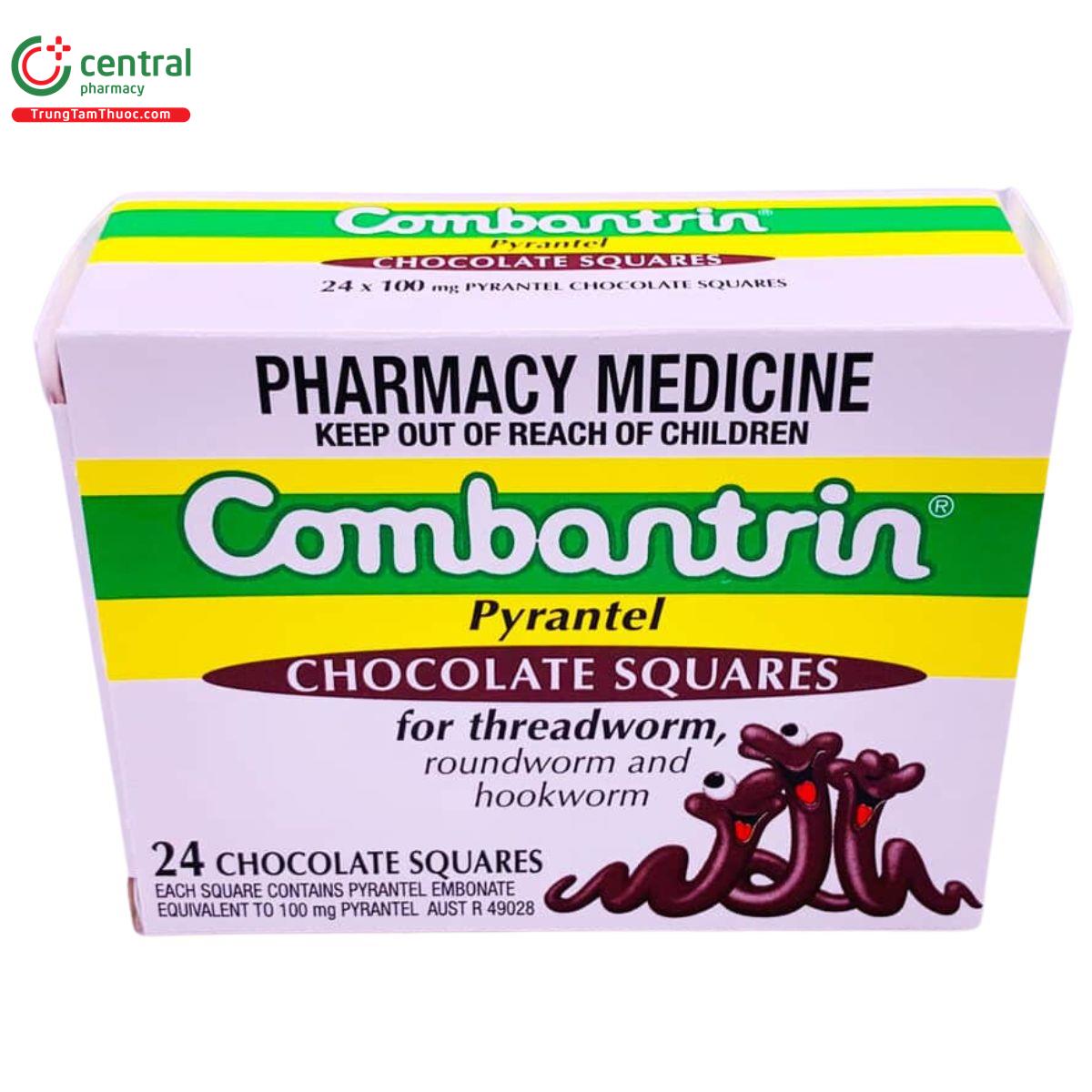 combantrin chocolate squares 7 L4757