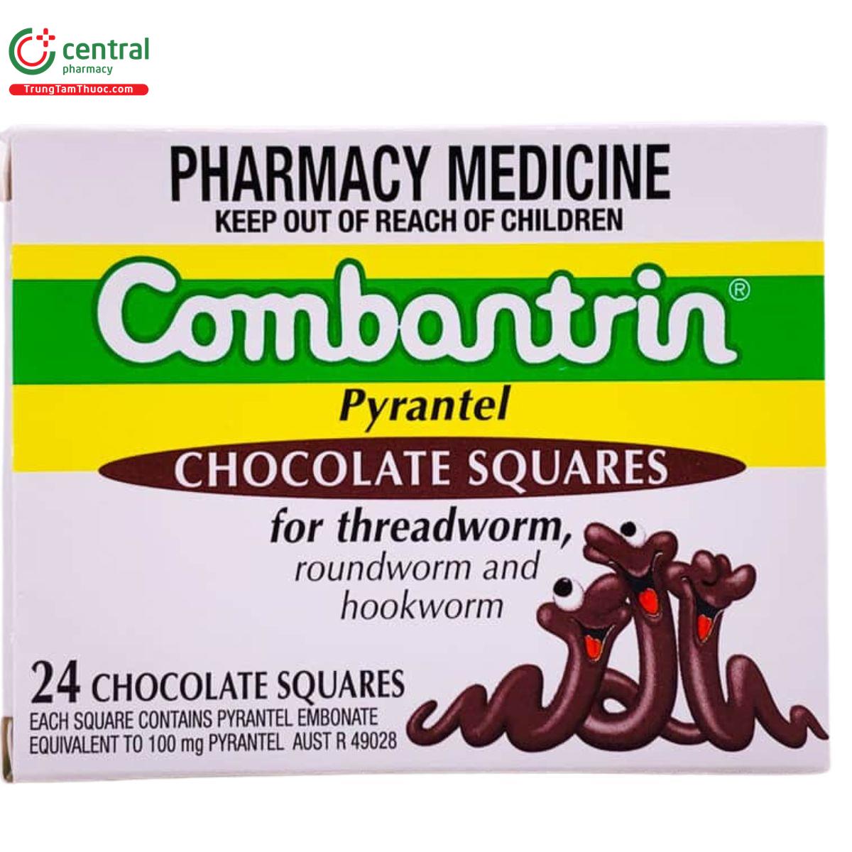 combantrin chocolate squares 8 G2108