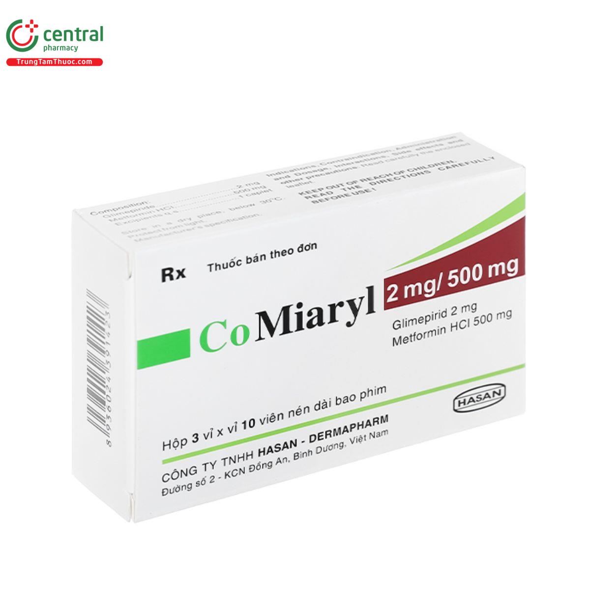 comiaryl 2mg 500mg 5 A0543