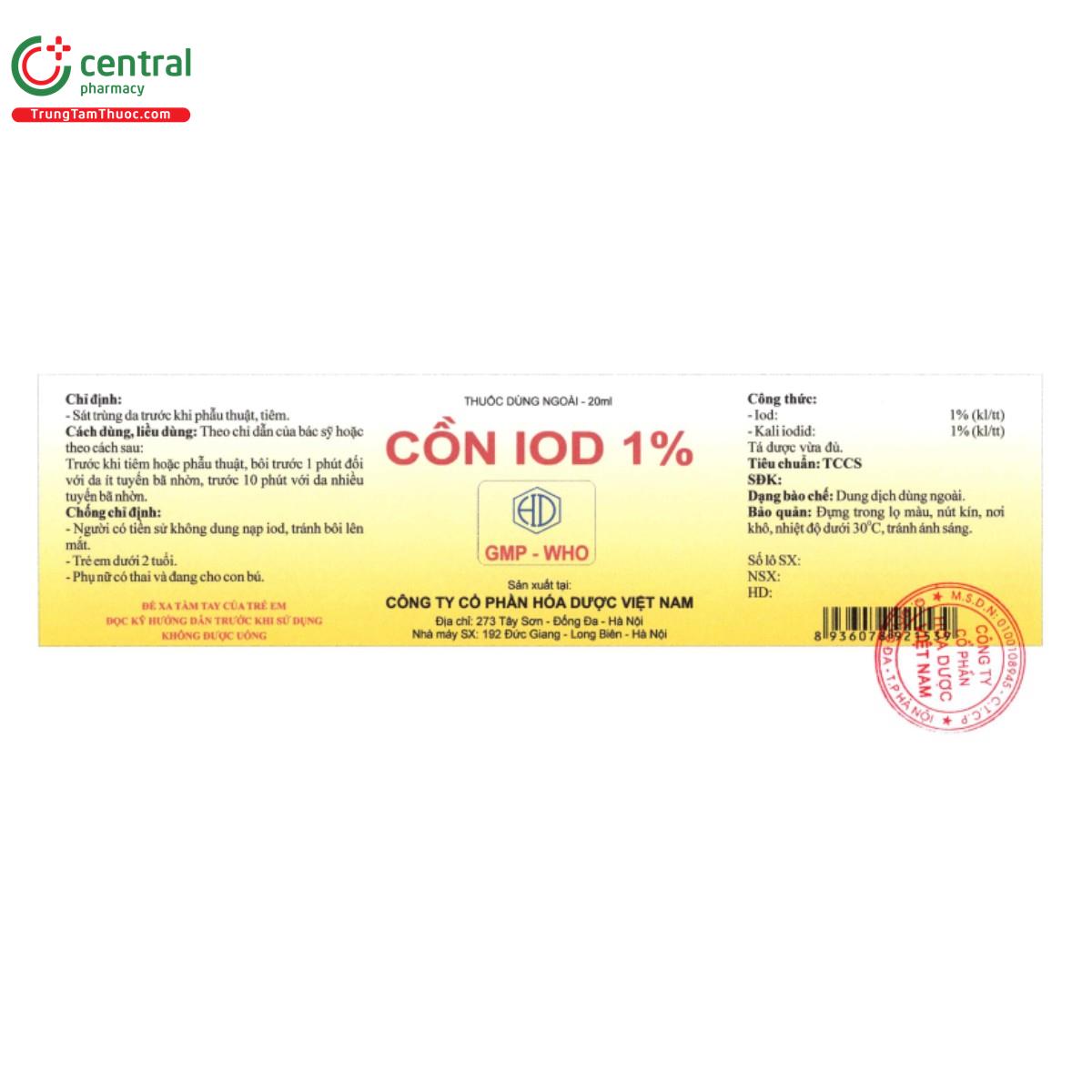 con iod 1 hoa duoc 4 N5586 con iod 1 hoa duoc 4 N5586