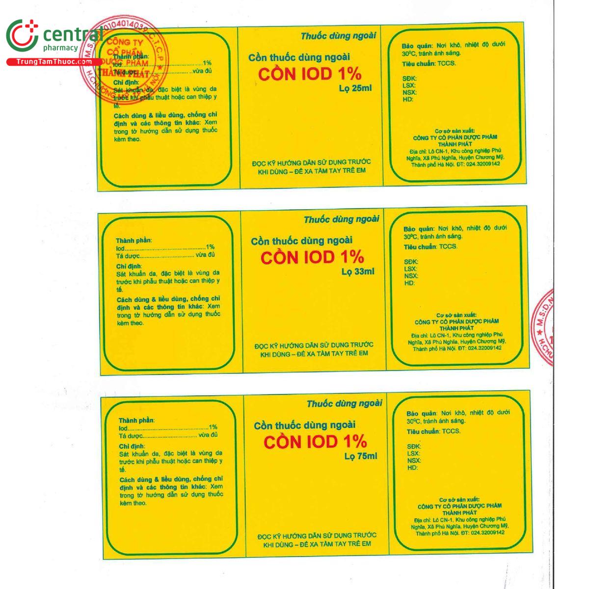 con iod 1 tp pharm 1 Q6881