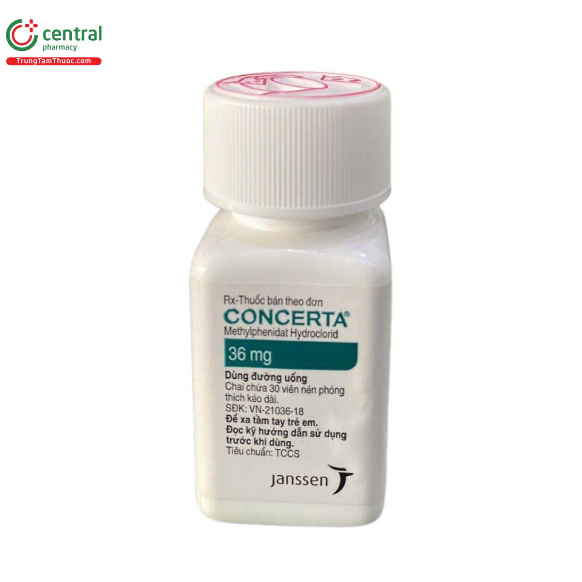 concerta 36 mg 1 G2726