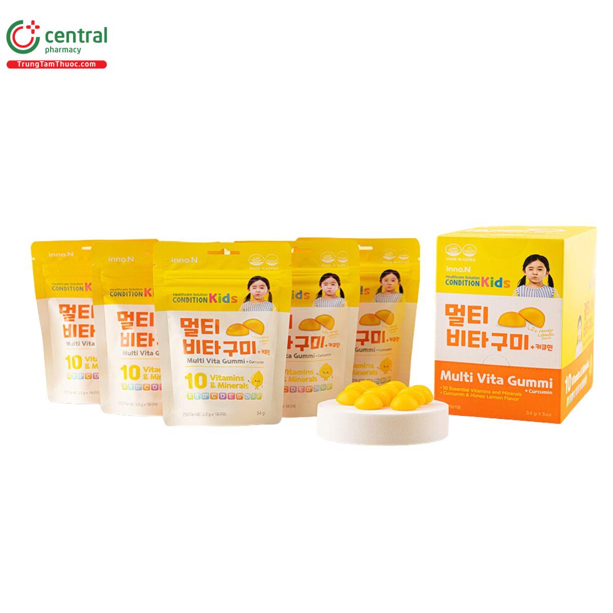 condition kids multi vita gummi curcumin 5 P6758