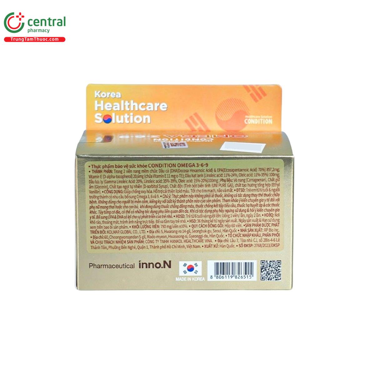 condition omega 3 6 9 7 M5017