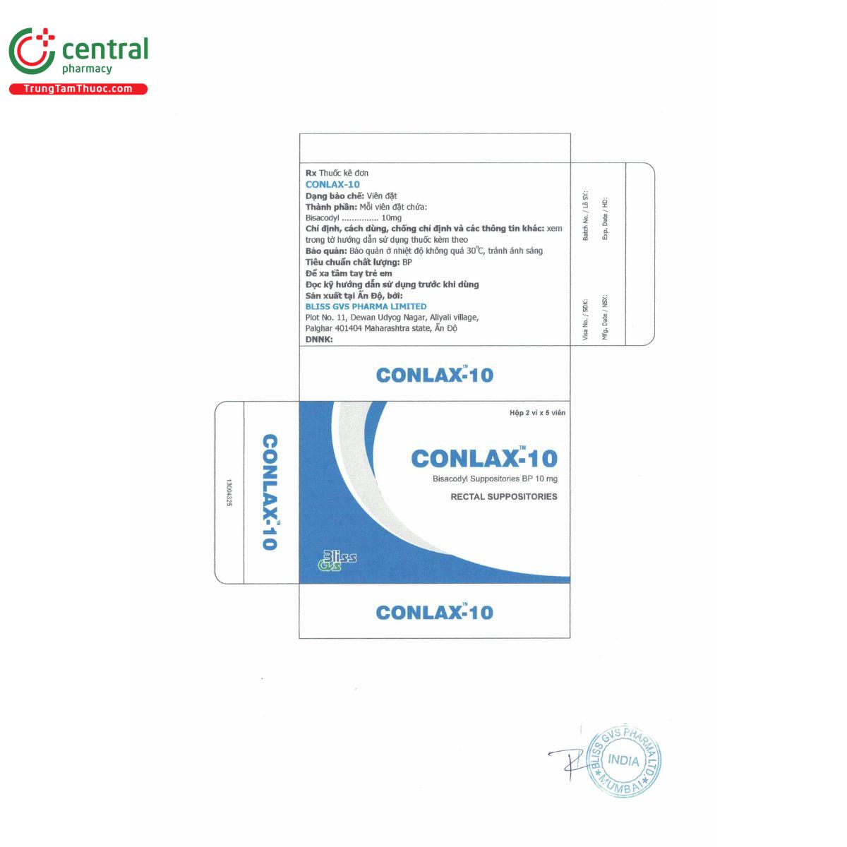 conlax 10mg J3408