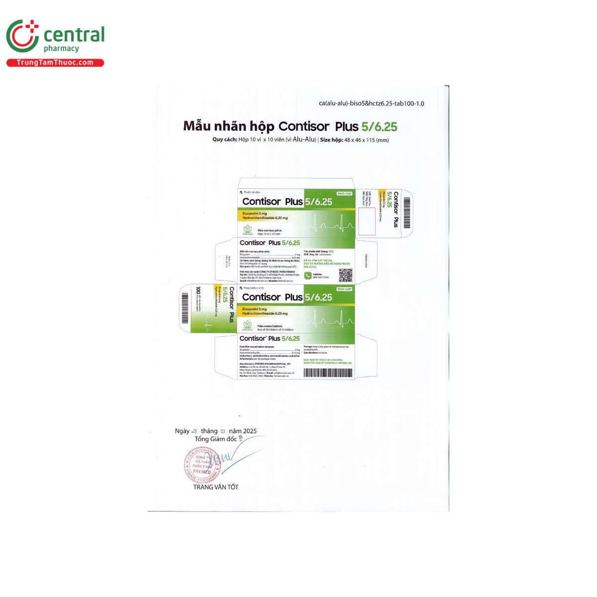 contisor plus 5 625mg 2 M5383 contisor plus 5 625mg 2 M5383