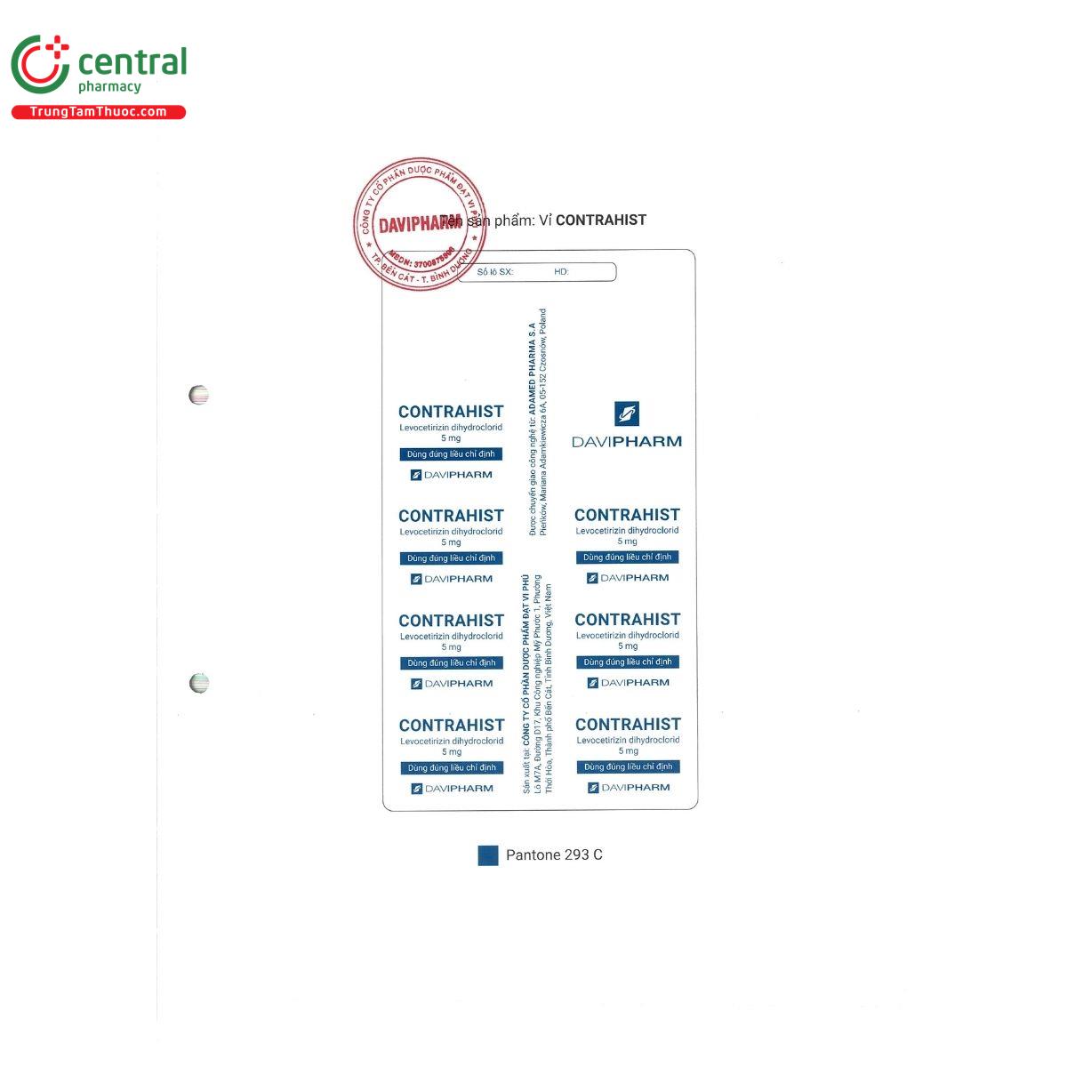 contrahist 5mg 11 H3561