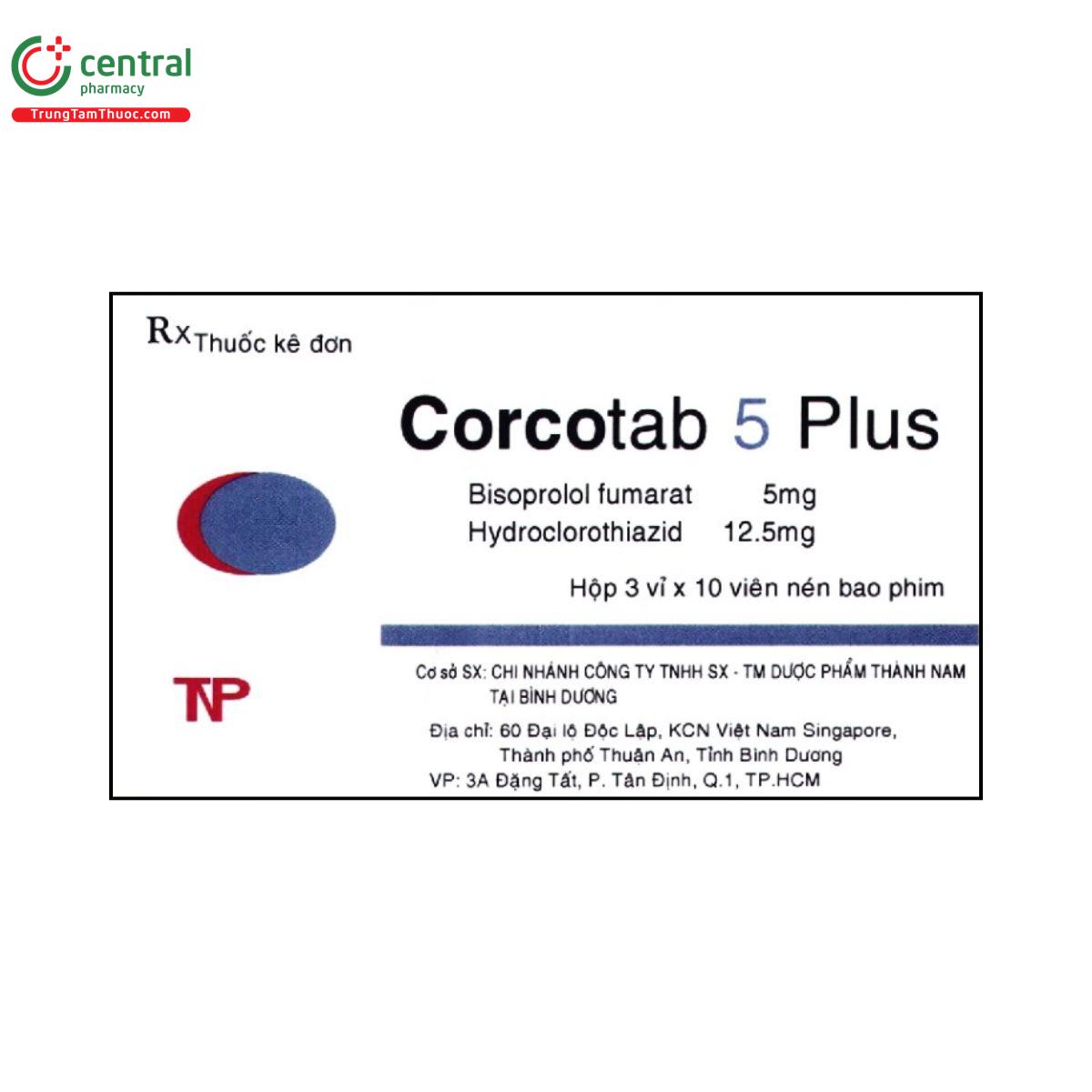 corcotab 5 plus 1 R7375 corcotab 5 plus 1 R7375