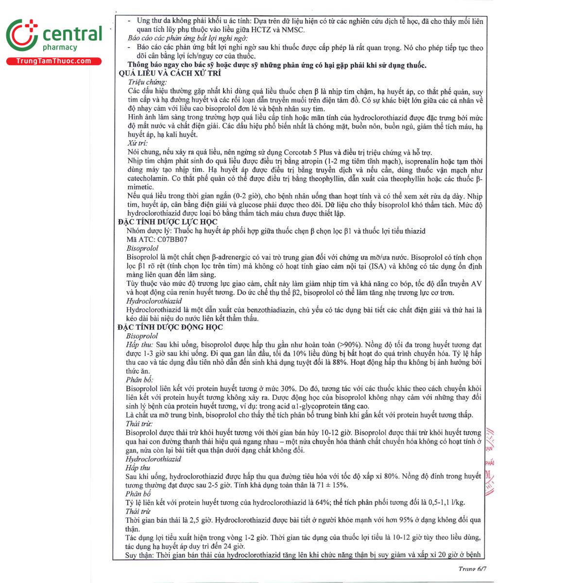 corcotab 5 plus 8 E2332 corcotab 5 plus 8 E2332