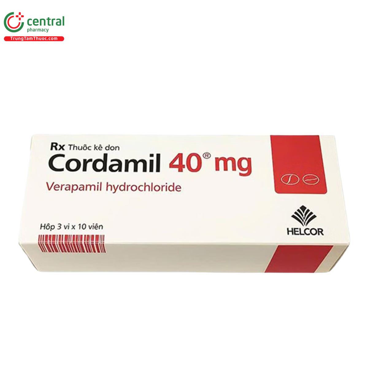 cordamil 40mg 1 P6774