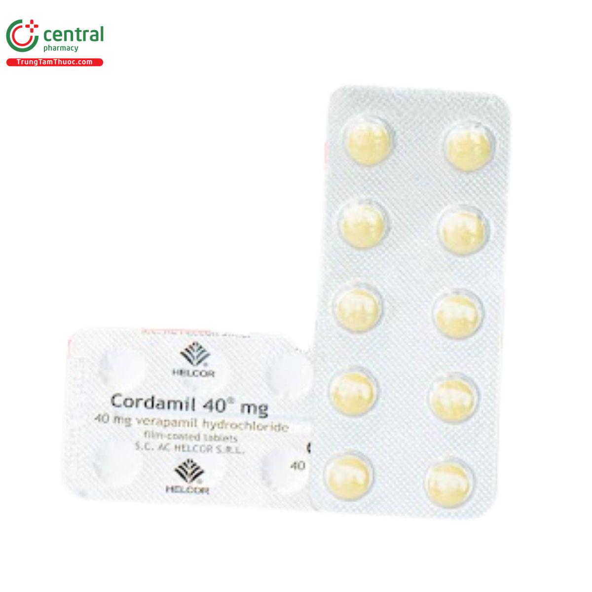 cordamil 40mg 3 H2158