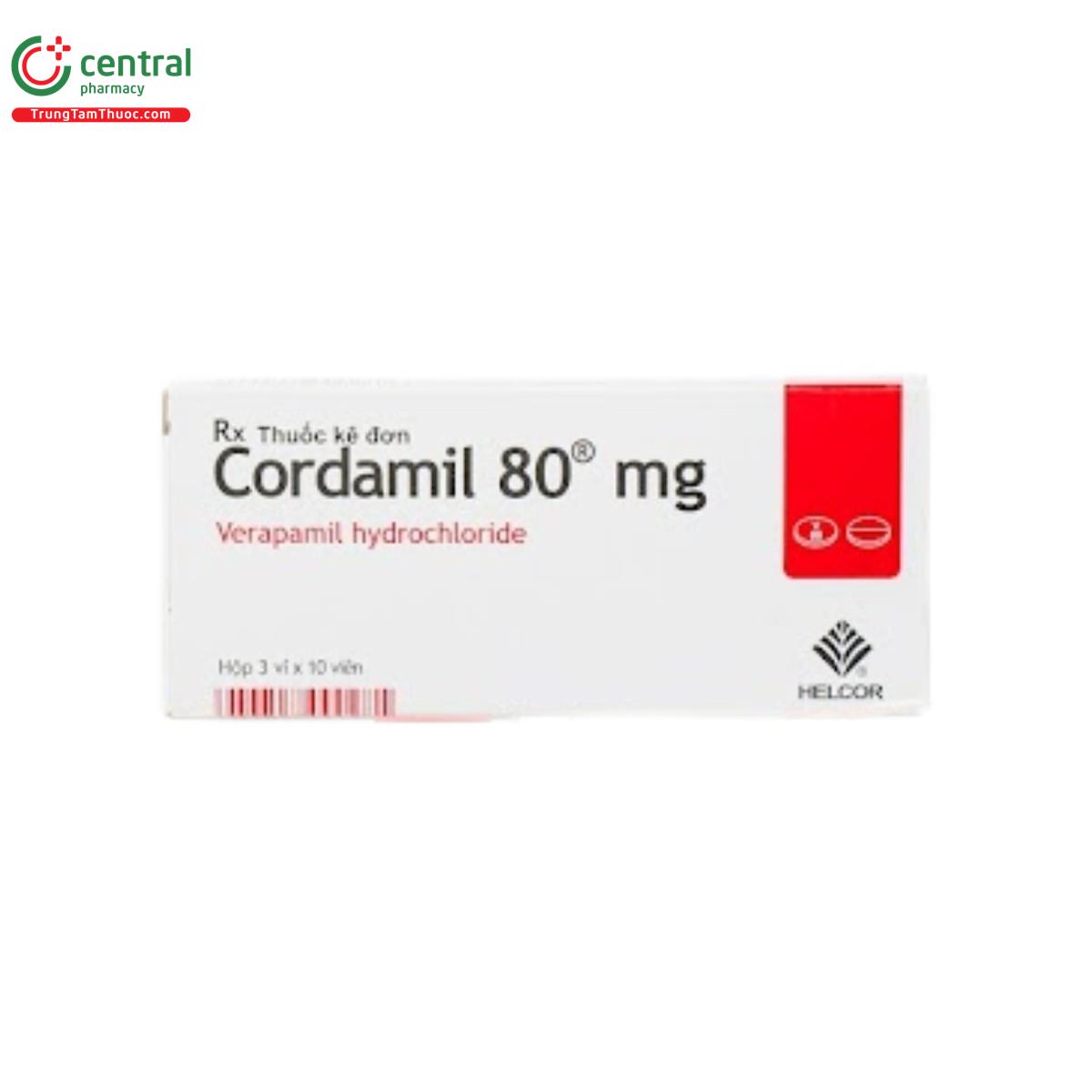 cordamil 80mg 2 I3430