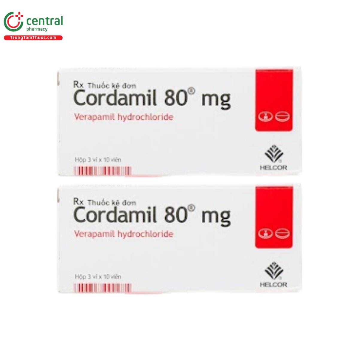 cordamil 80mg 3 N5561