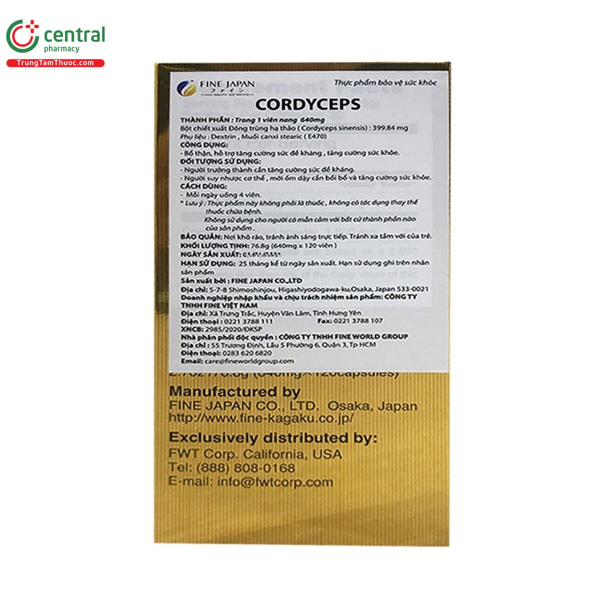 cordyceps fine japan 5 2 J3504 cordyceps fine japan 5 2 J3504
