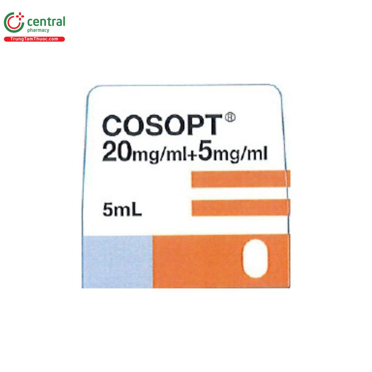 cosopt 5ml 4 A0558