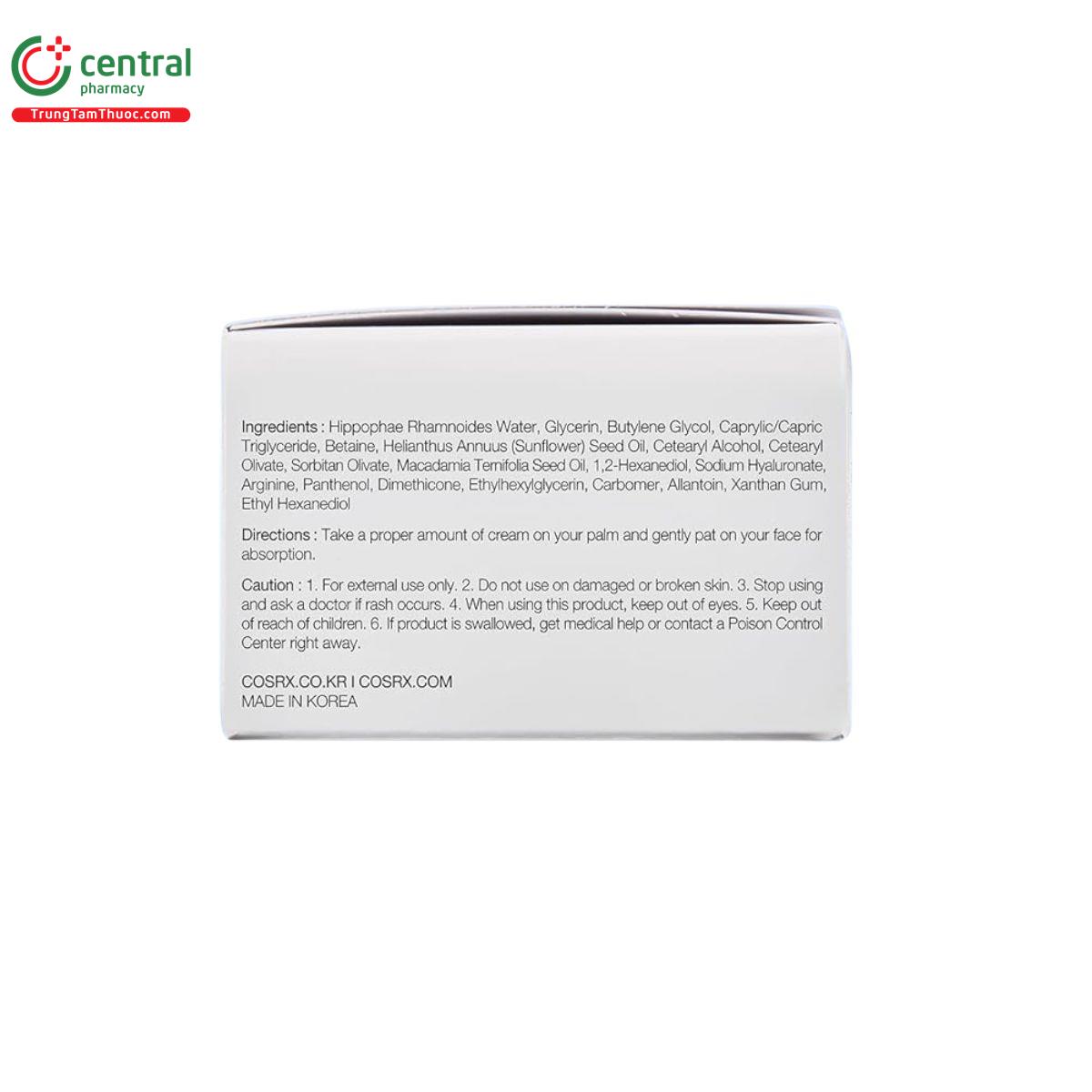 cosrx hyaluronic acid intensive cream 6 O6186
