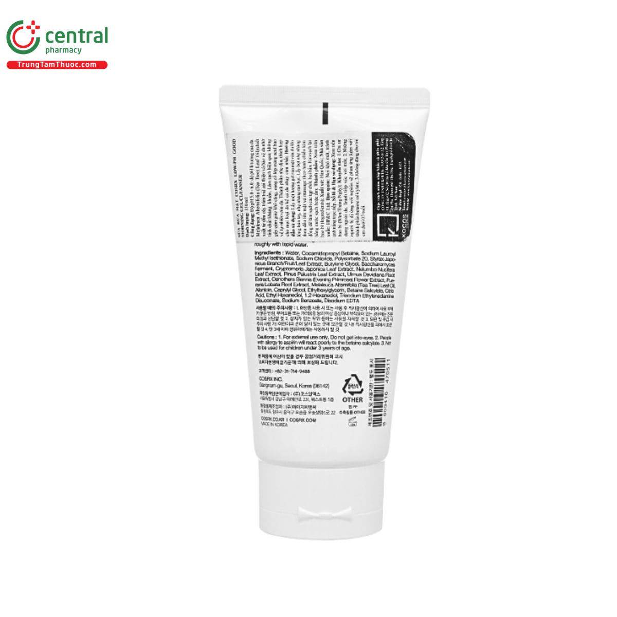 cosrx low ph good morning gel cleanser 3 D1221