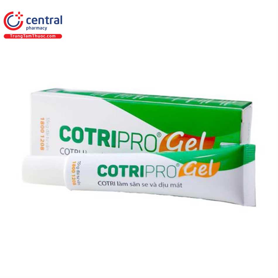 Thuốc bôi trĩ Cotripro Gel: Chỉ định, cách dùng và giá bán