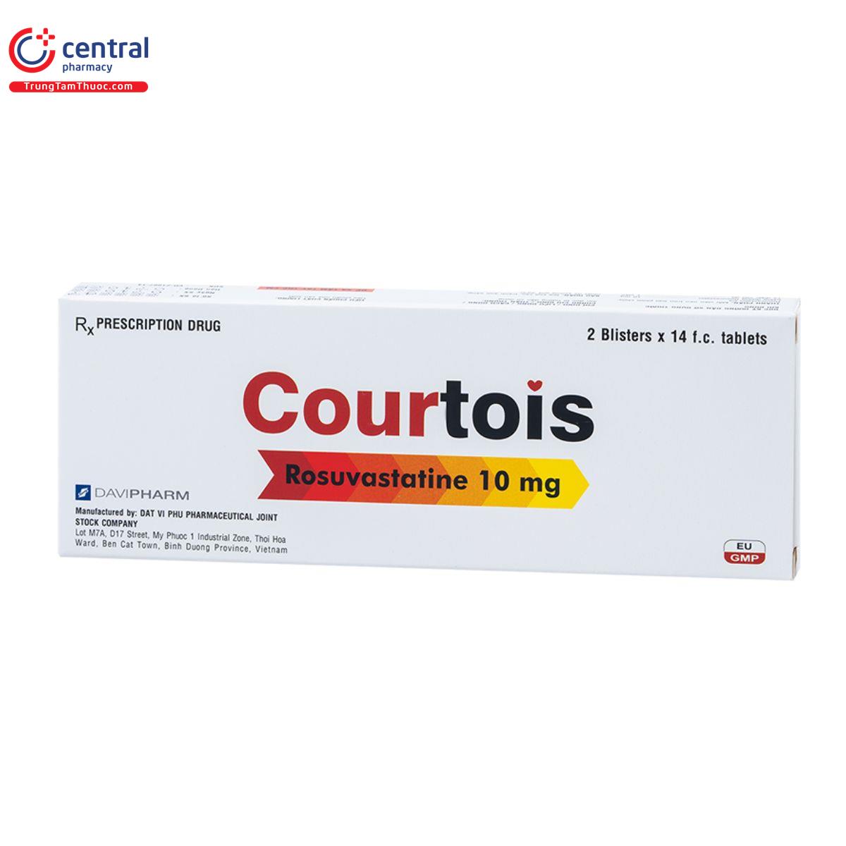 courtois 10mg 3 V8052