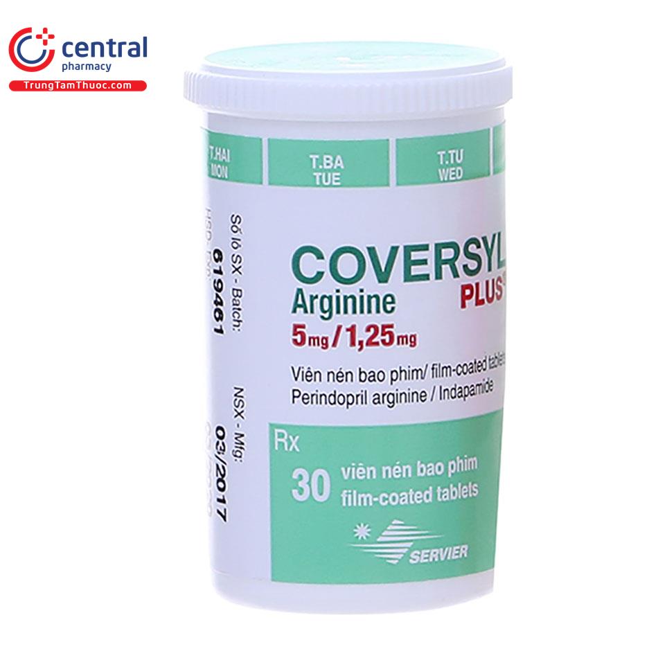coversyl arginine plus 5mg 125mg 10 B0271