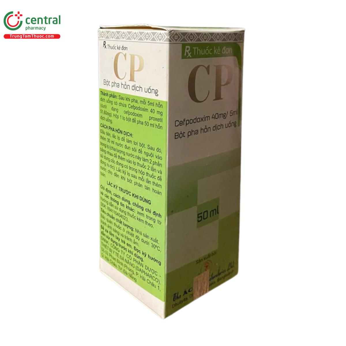 cp 40mg 5ml 50ml 4 T8478