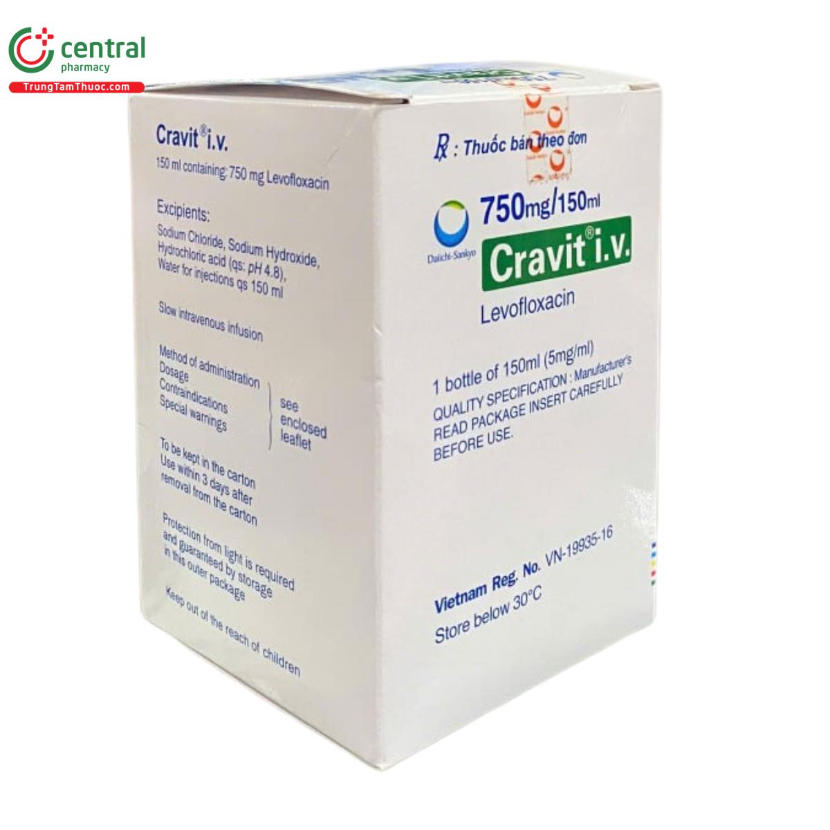 cravit iv 750mg 150ml 6 U8563