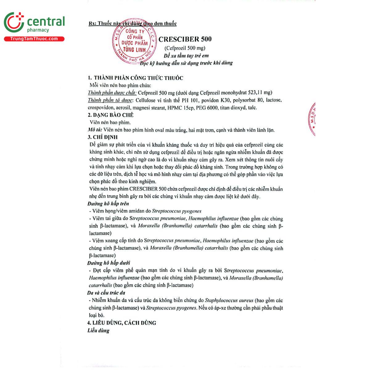 cresciber 500 3 K4372