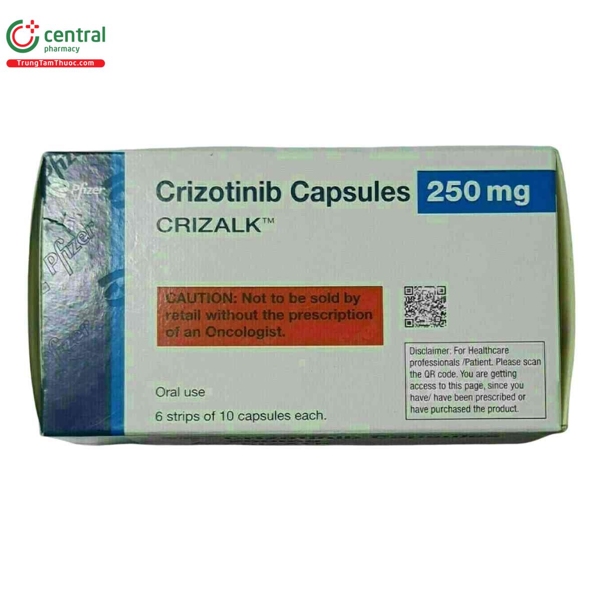 crizalk 250mg 5 O6278