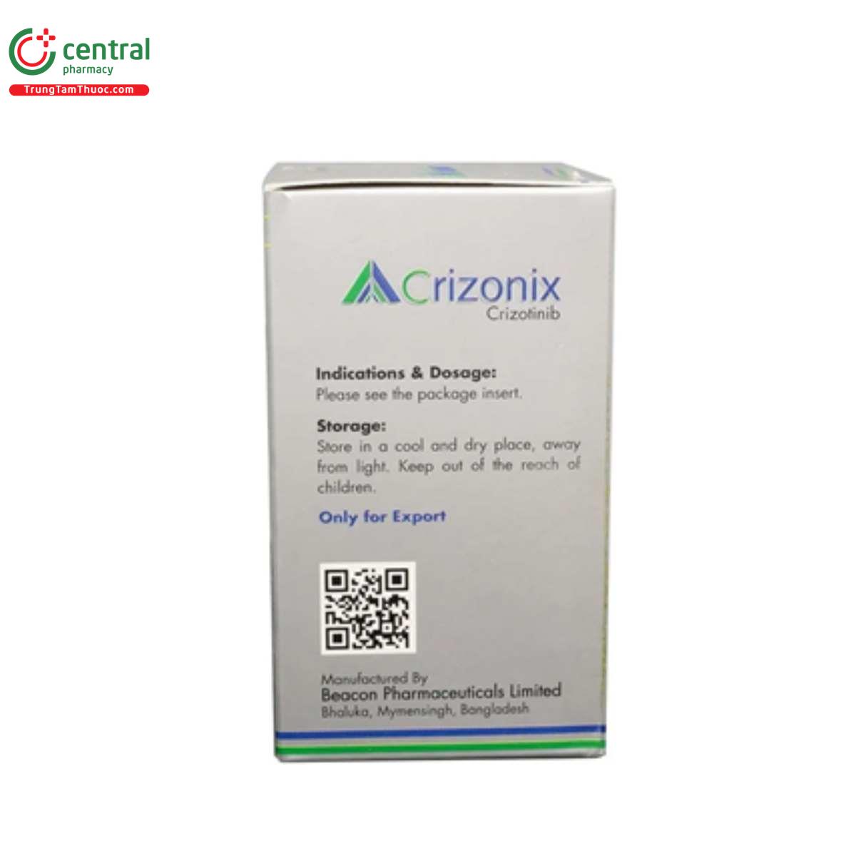 crizonix 250mg 4 R7114