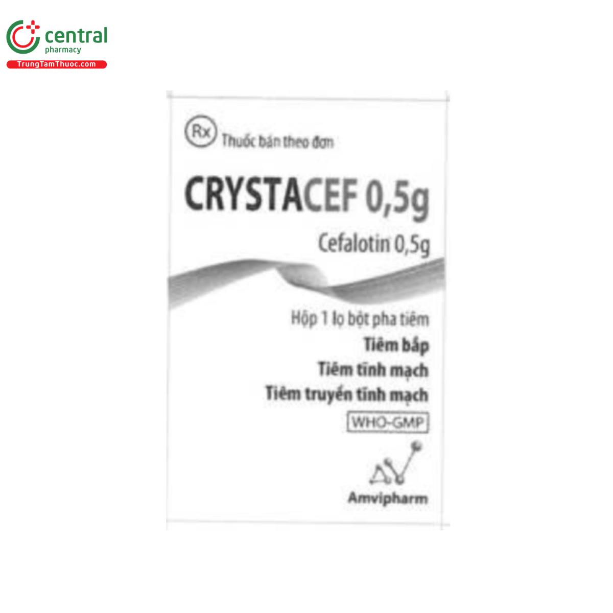 crystacef 0 5mg 2 H3186