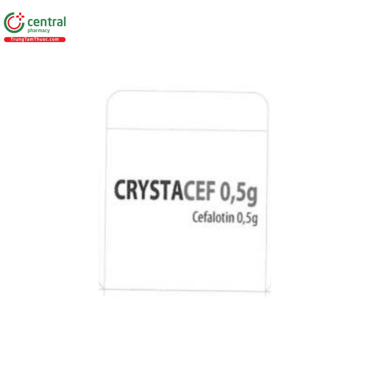 crystacef 0 5mg 3 M5327