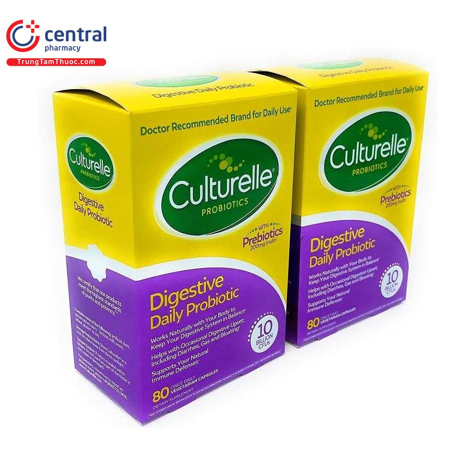 culturelle digestive health probiotic 80 vien 2 T8786