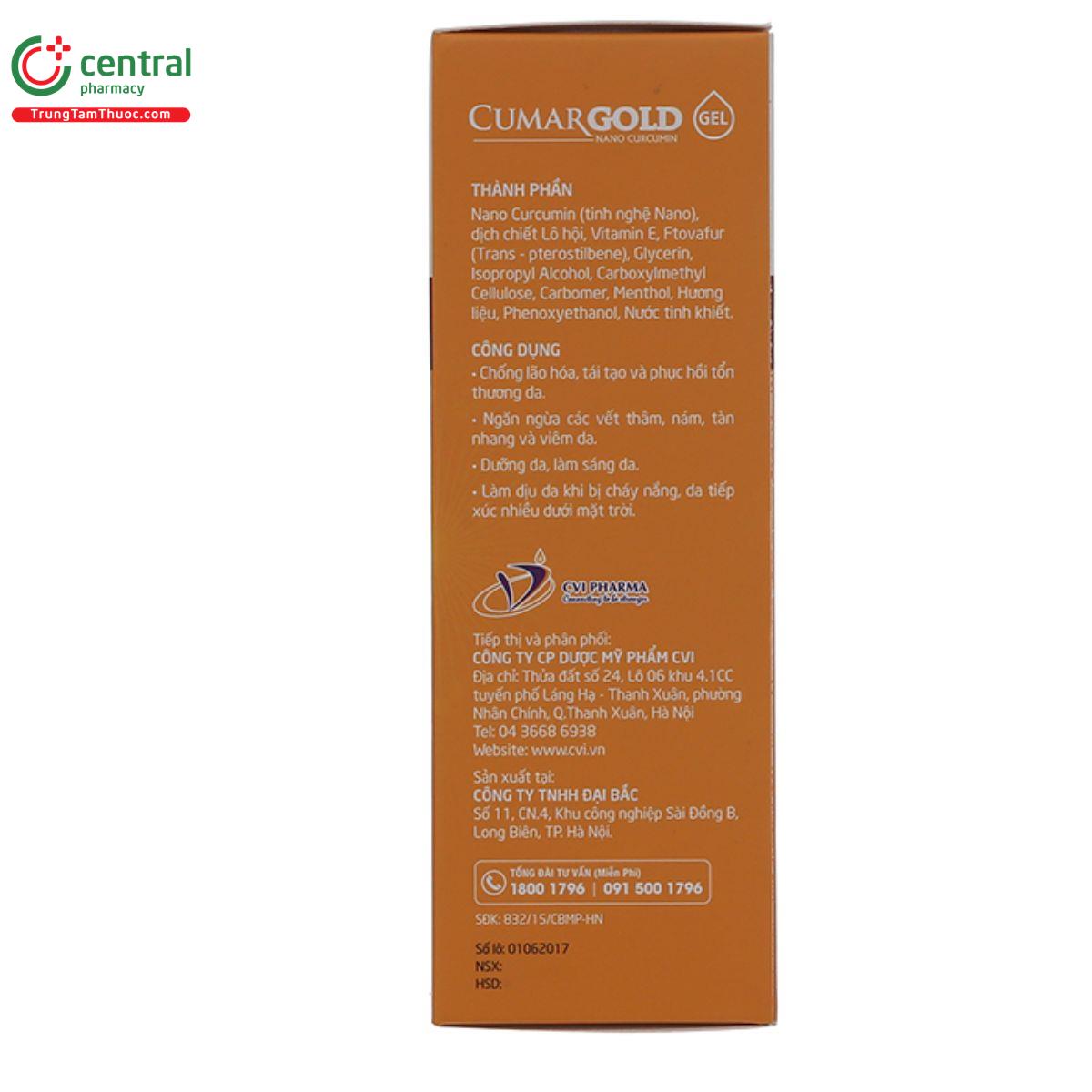 cumargold gel 5 D1276