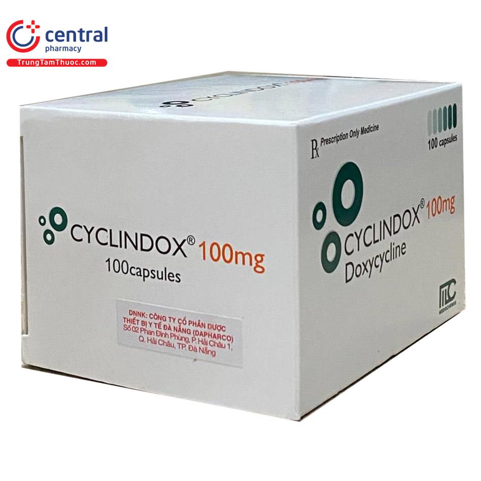 cyclindox 100mg 7 N5238