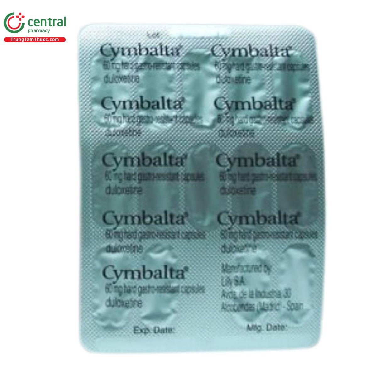 cymbalta 60mg 1 T8612