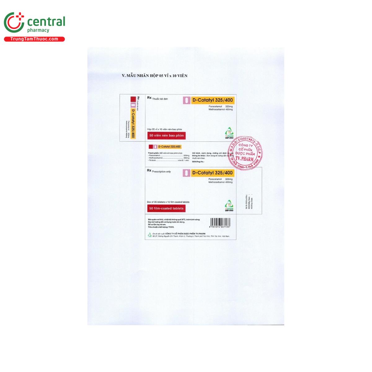 d cotatyl 325 400 5 L4367 d cotatyl 325 400 5 L4367