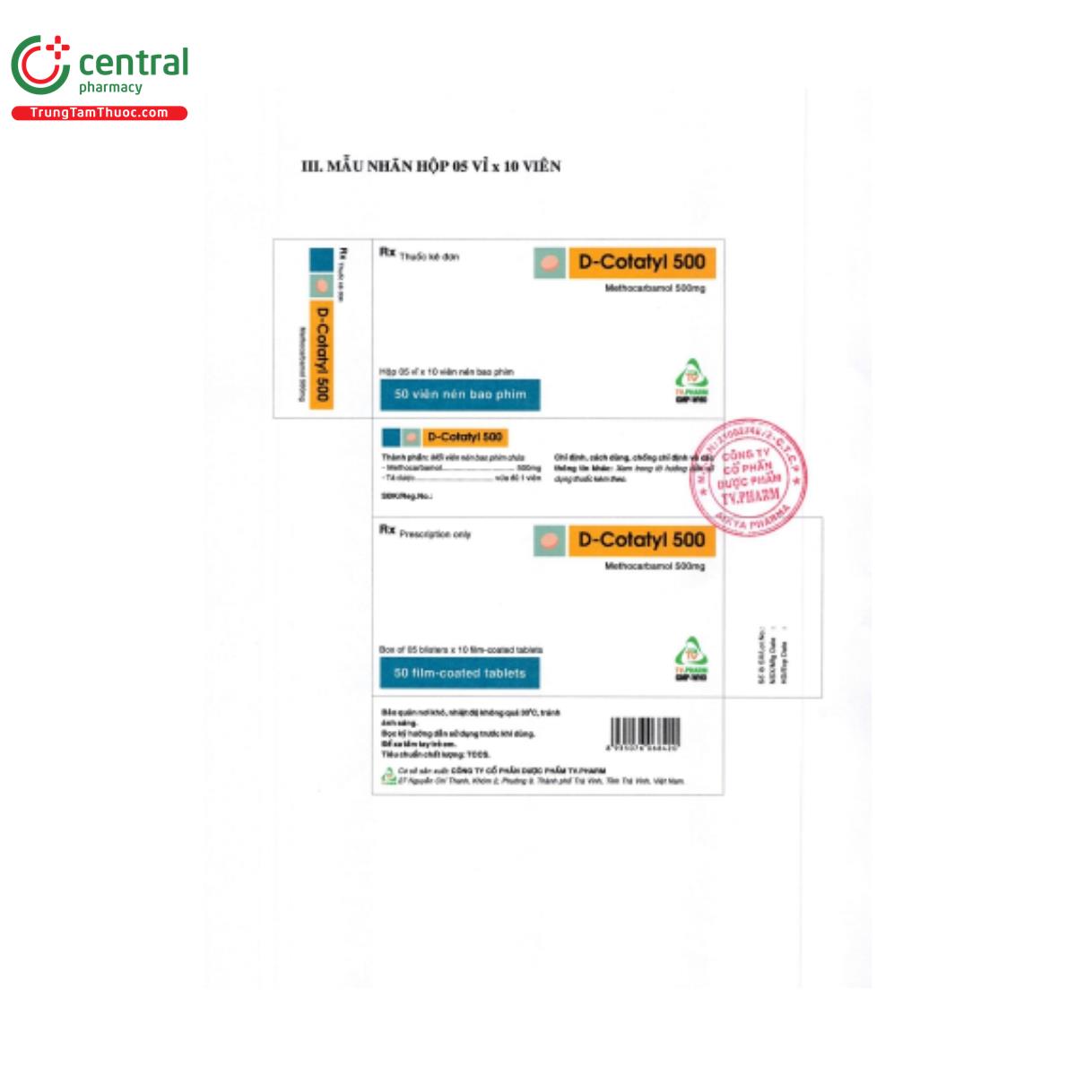 d cotatyl 500 3 O5405 d cotatyl 500 3 O5405