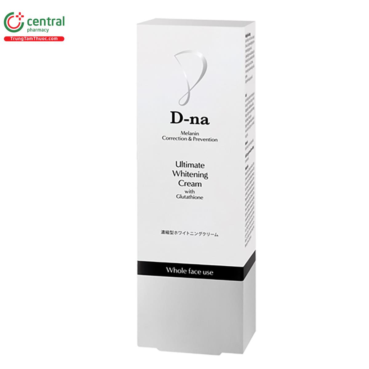 d na ultimate whitening cream 4 H3641