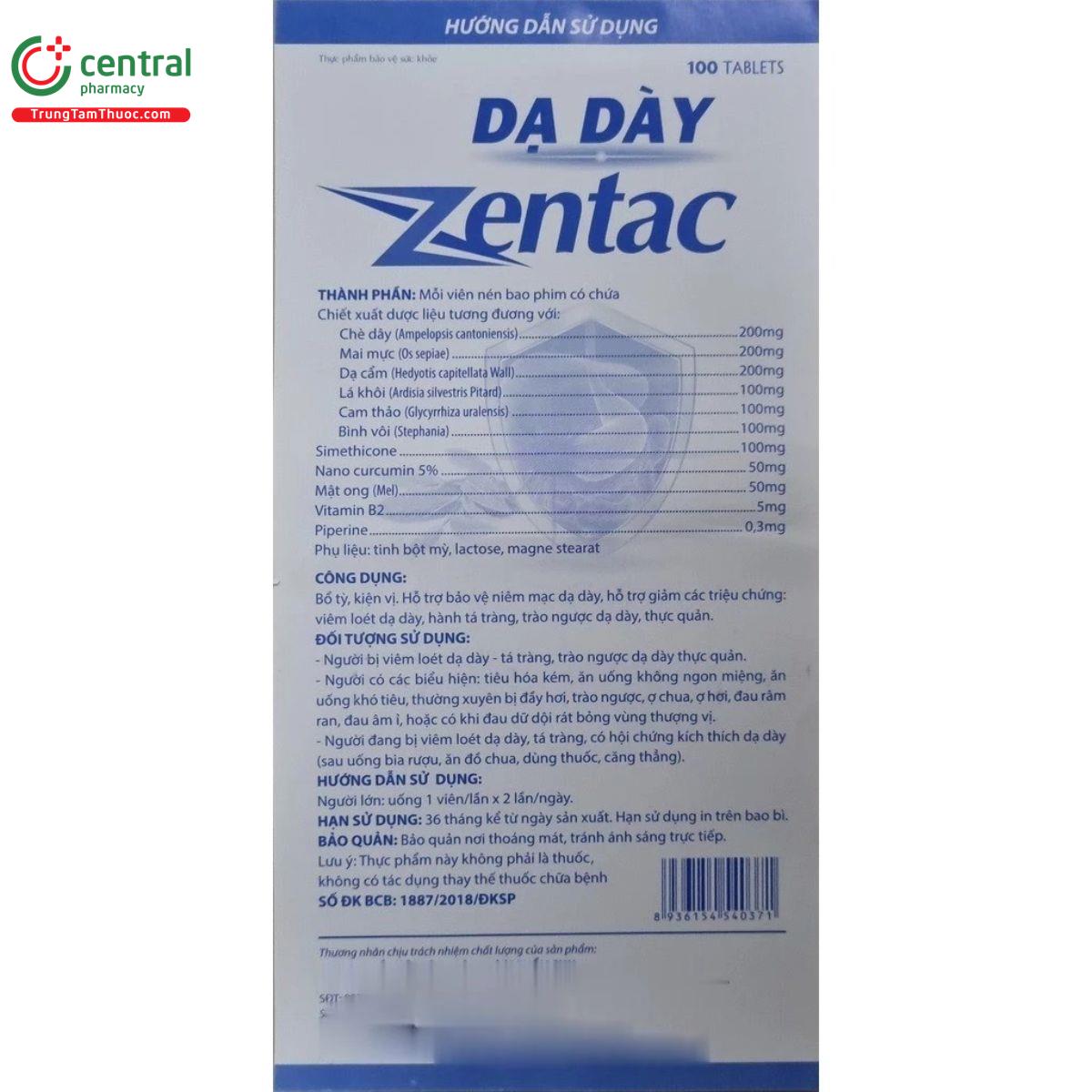 da day zentac 9 S7435