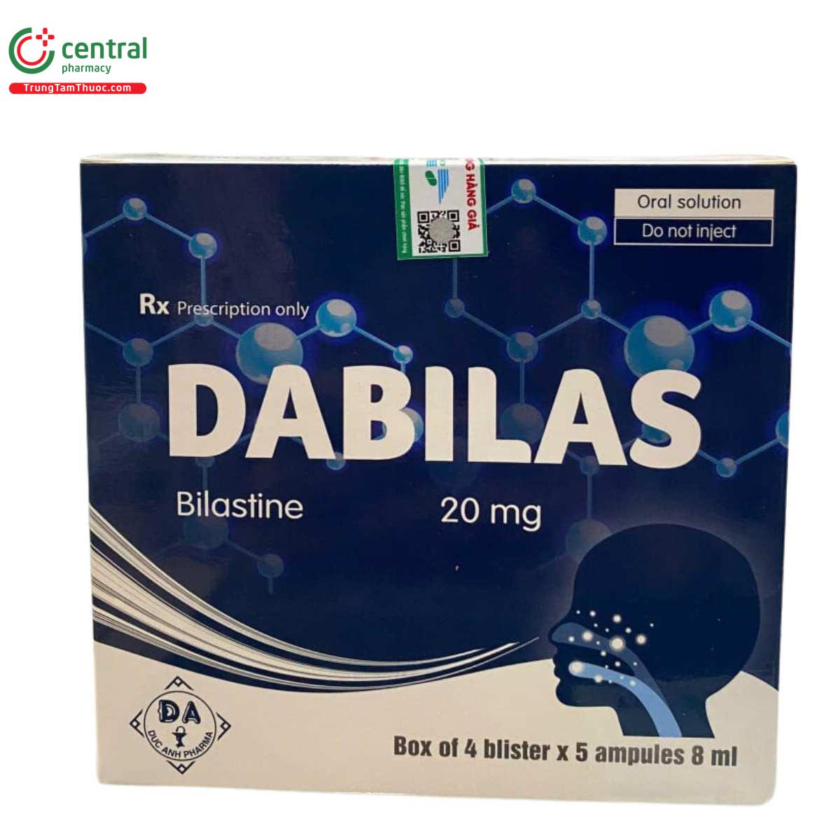 dabilas 20mg8ml 3 G2428