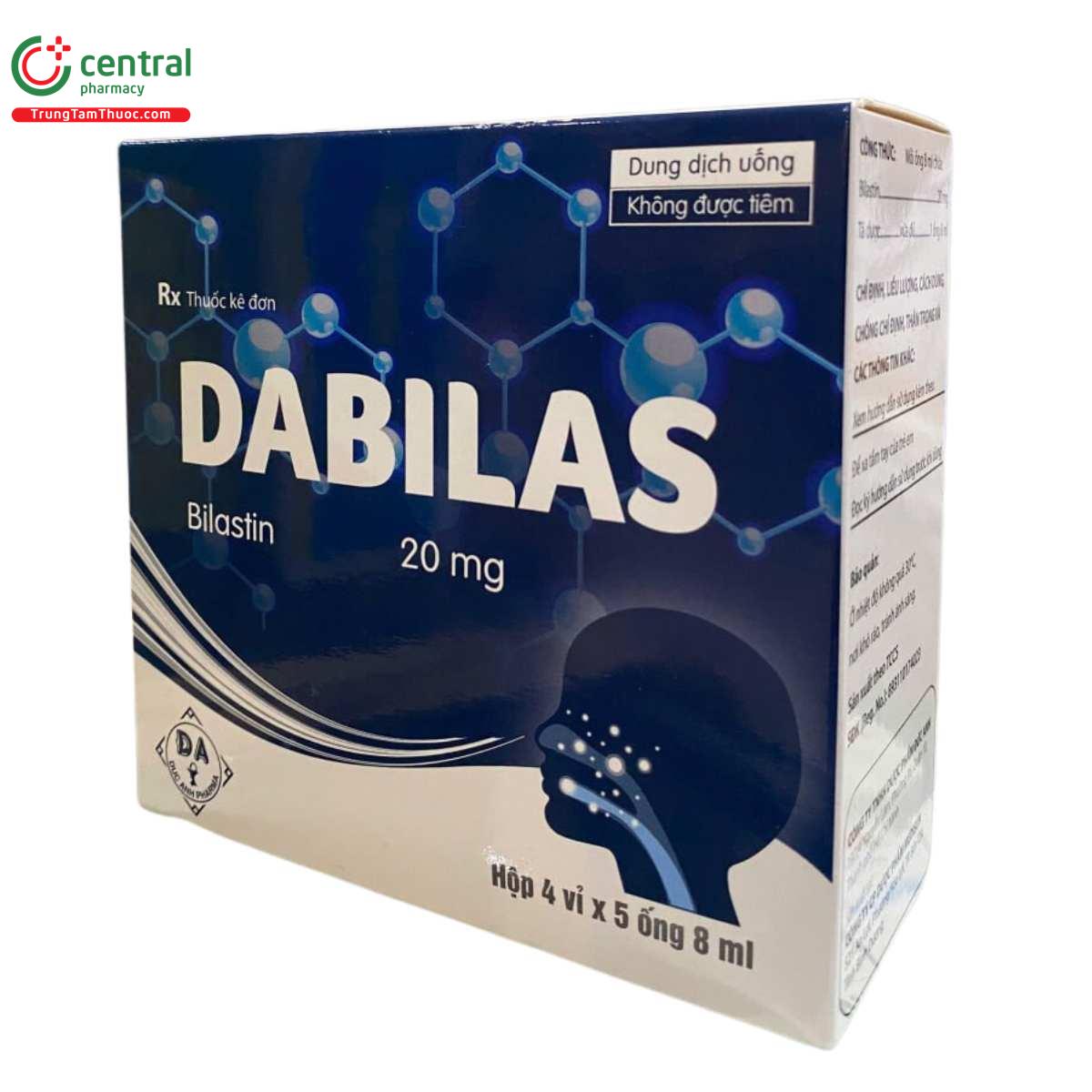 dabilas 20mg8ml 5 B0340