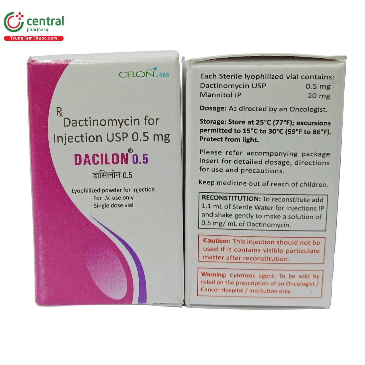 dacilon 05mg 1 T7460